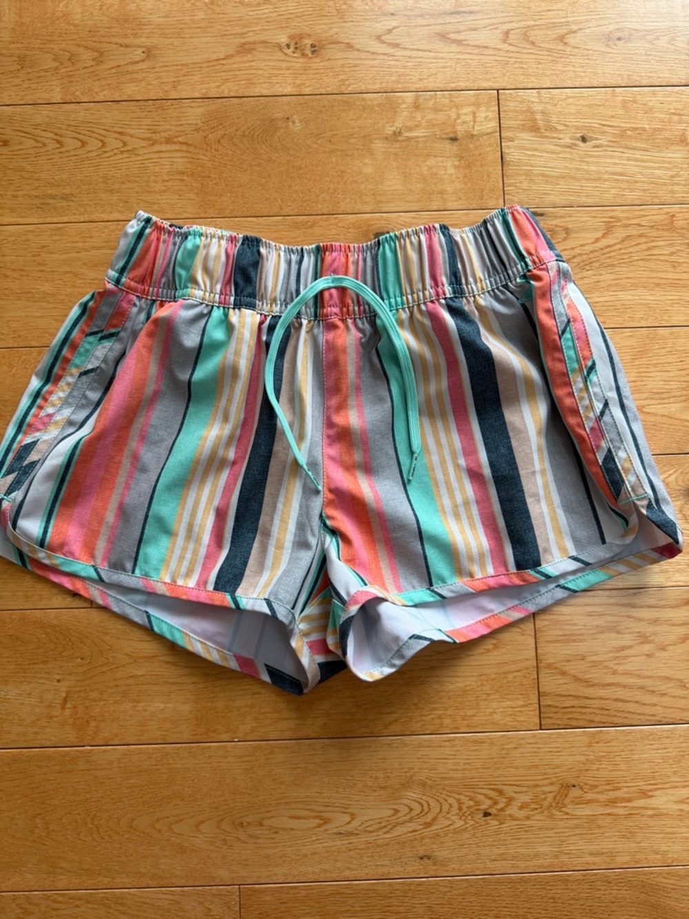 O’Neill HyperFreak- Multicolor Striped Surf Shorts- Youth sz 14